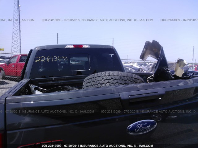 1FTEW1EP5GFC96821 - 2016 FORD F150 SUPERCREW BLACK photo 8