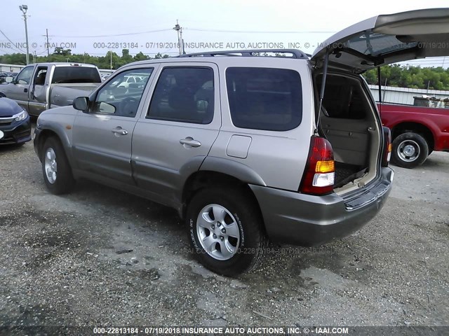 4F2YU09132KM12407 - 2002 MAZDA TRIBUTE LX/ES Champagne photo 3