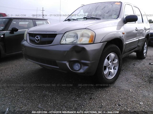 4F2YU09132KM12407 - 2002 MAZDA TRIBUTE LX/ES 香槟色 照片 6