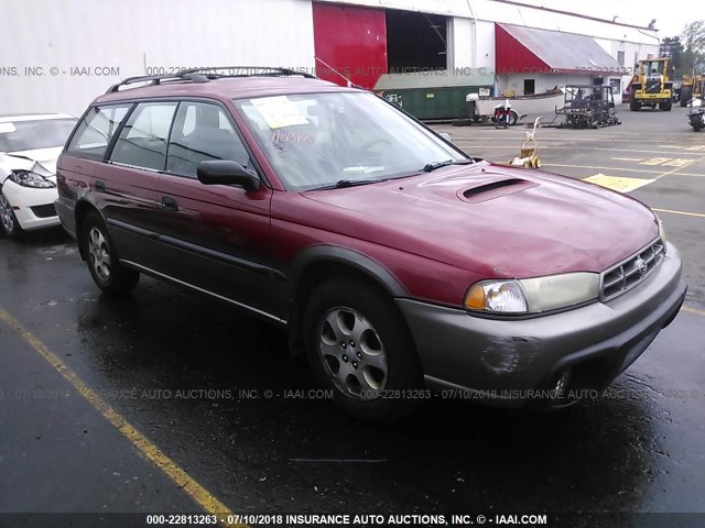 4S3BG6858W7606525 - 1998 SUBARU LEGACY 30TH ANN OUTBACK/LTD/SPT RED photo 1