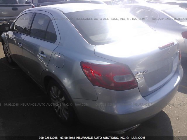 JS2RF9A38A6100578 - 2010 SUZUKI KIZASHI SE SILVER photo 3