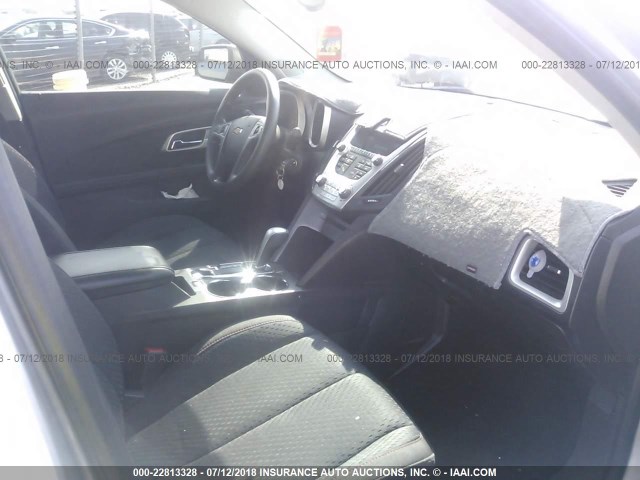 1GNALBEK8DZ111681 - 2013 CHEVROLET EQUINOX LS GRAY photo 5