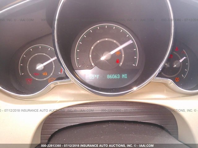 1G1ZE5E19BF240101 - 2011 CHEVROLET MALIBU LTZ 棕色 照片 7