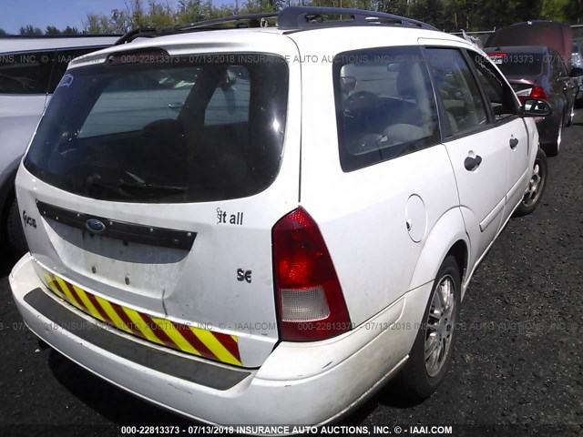 1FAHP36303W114041 - 2003 FORD FOCUS SE/SE SPORT/ZTW WHITE photo 4