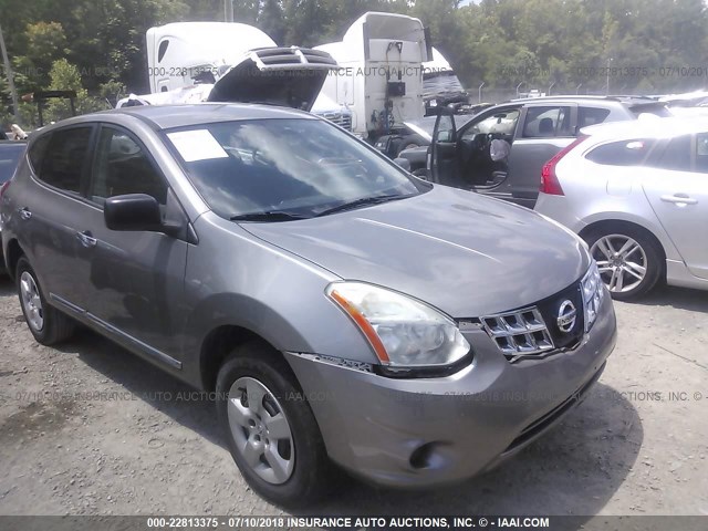 JN8AS5MTXBW170838 - 2011 NISSAN ROGUE S/SV/KROM SILVER photo 1