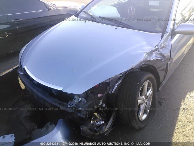 4T1FA38P97U120730 - 2007 TOYOTA CAMRY SOLARA SE/SLE Light Blue photo 6