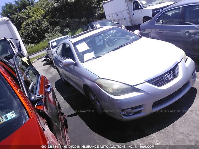 4T1CE30PX7U753062 - 2007 TOYOTA CAMRY SOLARA SE/SLE ნაცრისფერი ფოტო 1