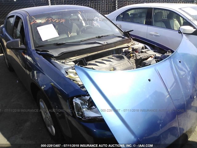 1B3LC46B79N541861 - 2009 DODGE AVENGER SE/SXT BLUE photo 6