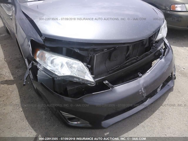 4T4BF1FK7ER398752 - 2014 TOYOTA CAMRY L/SE/LE/XLE 灰色 照片 6