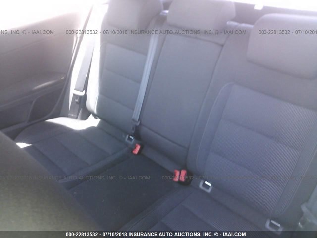 WVWAA7AJ2AW093104 - 2010 VOLKSWAGEN GOLF BLACK photo 8