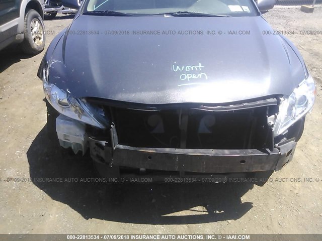 4T1BE46K49U382609 - 2009 TOYOTA CAMRY SE/LE/XLE GRAY photo 6