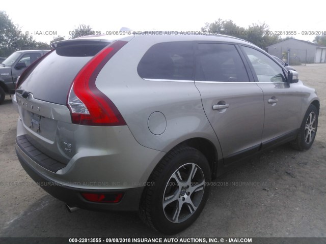 YV4902DZXB2180037 - 2011 VOLVO XC60 T6 GOLD photo 4