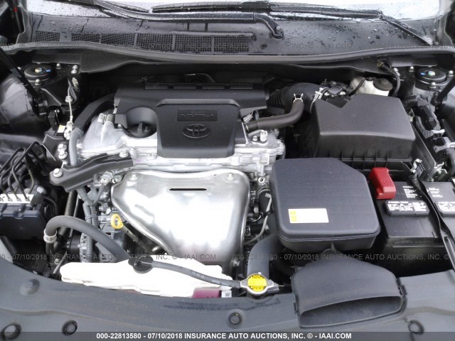 4T1BF1FK8FU986753 - 2015 TOYOTA CAMRY LE/XLE/SE/XSE BLACK photo 10