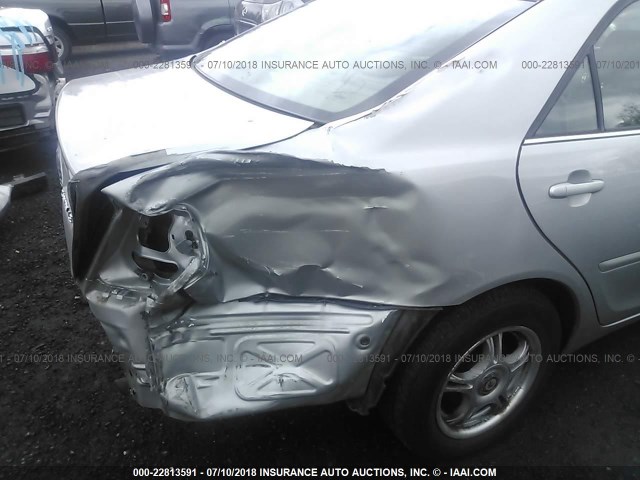 4T1BE30K35U074179 - 2005 TOYOTA CAMRY LE/XLE/SE 银色 照片 6