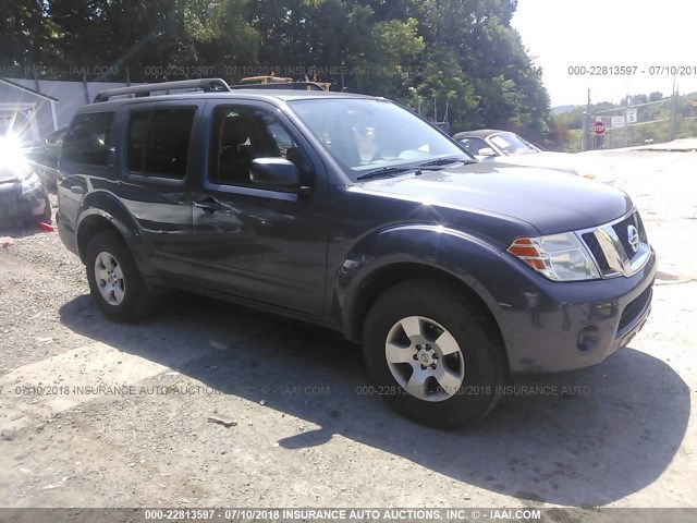 5N1AR1NB5BC626408 - 2011 NISSAN PATHFINDER S/LE/SE GRAY photo 1