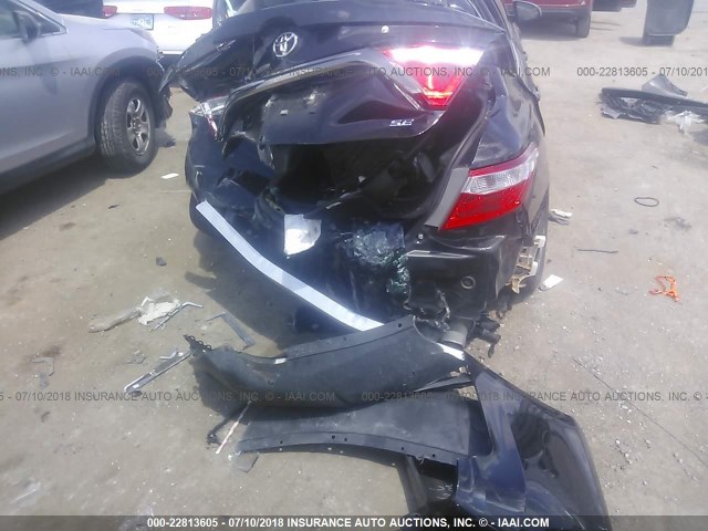 4T1BF1FK9GU545196 - 2016 TOYOTA CAMRY LE/XLE/SE/XSE 黑色 照片 6