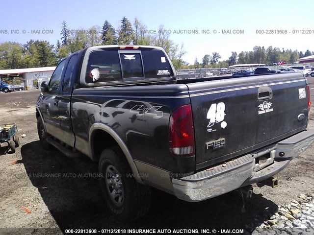 2FTPX18L6YCB18928 - 2000 FORD F150 BLACK photo 3