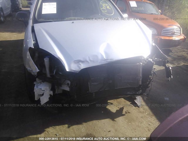 KNAFG528897273274 - 2009 KIA RONDO LX/EX SILVER photo 6