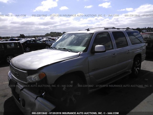 1GKFK66U46J121509 - 2006 GMC YUKON XL DENALI RED photo 2