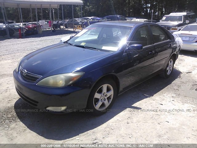 JTDBF30K120024238 - 2002 TOYOTA CAMRY LE/XLE/SE 蓝色 照片 2