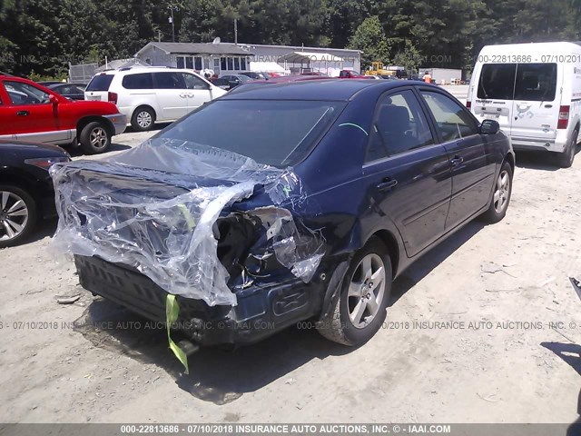 JTDBF30K120024238 - 2002 TOYOTA CAMRY LE/XLE/SE 蓝色 照片 4