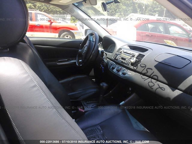 JTDBF30K120024238 - 2002 TOYOTA CAMRY LE/XLE/SE 蓝色 照片 5