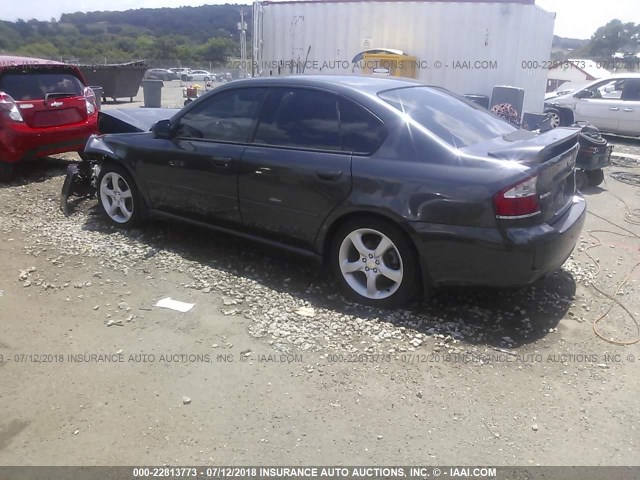 4S3BL626597215415 - 2009 SUBARU LEGACY 2.5I LIMITED GRAY photo 3