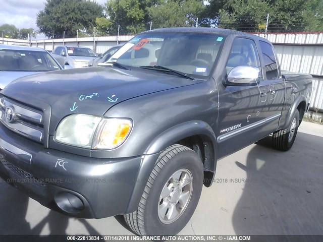 5TBRN34164S441446 - 2004 TOYOTA TUNDRA ACCESS CAB SR5 GRAY photo 2