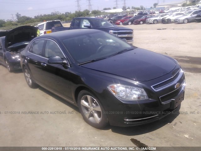 1G1ZC5E08CF134284 - 2012 CHEVROLET MALIBU 1LT GRAY photo 1