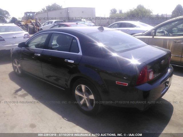 1G1ZC5E08CF134284 - 2012 CHEVROLET MALIBU 1LT GRAY photo 3