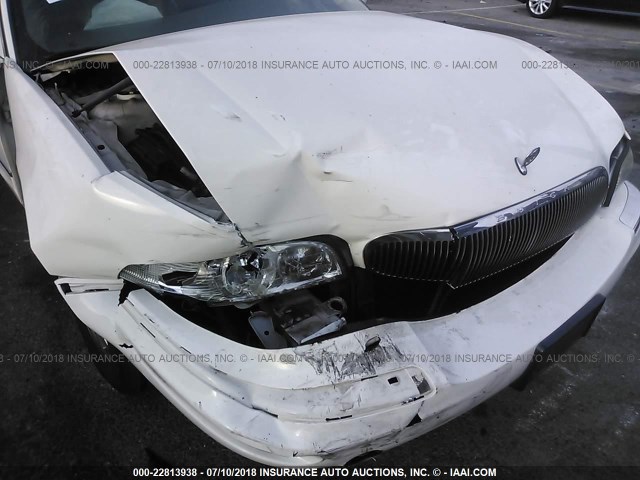 1G4CW54K644101266 - 2004 BUICK PARK AVENUE  WHITE photo 6