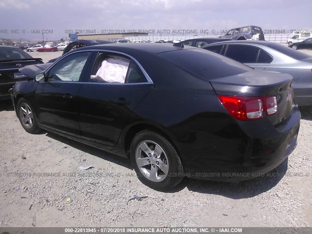 1G11B5SL2EF113898 - 2014 CHEVROLET MALIBU LS 黑色 照片 3