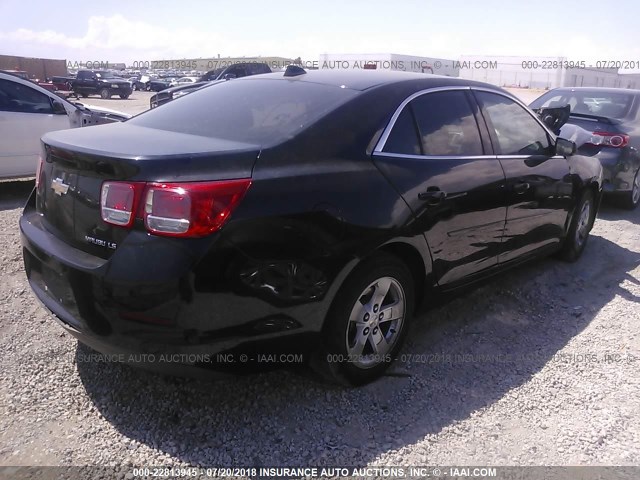 1G11B5SL2EF113898 - 2014 CHEVROLET MALIBU LS 黑色 照片 4