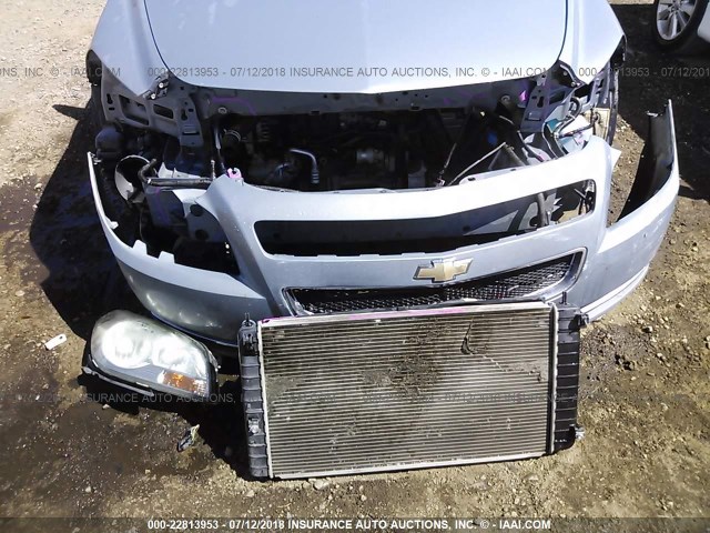 1G1ZG57B584296735 - 2008 CHEVROLET MALIBU LS BLUE photo 6