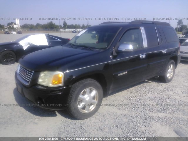 1GKES16S646122822 - 2004 GMC ENVOY XL BLACK photo 2