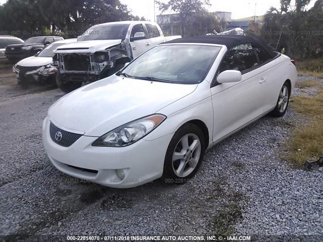 4T1FA38P46U078367 - 2006 TOYOTA CAMRY SOLARA SE/SLE WHITE photo 2