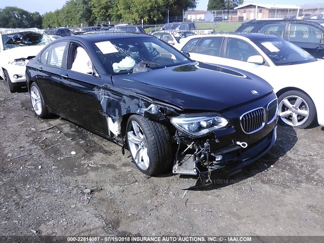 WBAYB6C54ED224621 - 2014 BMW 750 XI BLACK photo 6