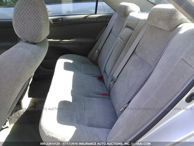 4T1BE32K33U696081 - 2003 TOYOTA CAMRY LE/XLE/SE Gümüş foto 8