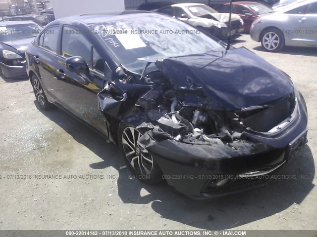 19XFB2F92DE228956 - 2013 HONDA CIVIC EXL 黑色 照片 1