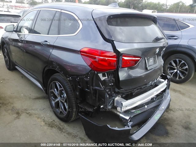 WBXHT3C32J5L26309 - 2018 BMW X1 XDRIVE28I GRAY photo 3