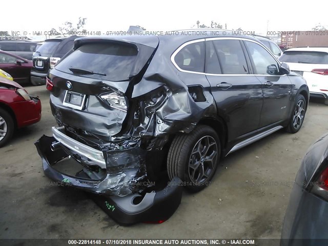 WBXHT3C32J5L26309 - 2018 BMW X1 XDRIVE28I GRAY photo 4