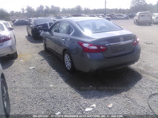 1N4AL3AP2GC233868 - 2016 NISSAN ALTIMA 2.5/S/SV/SL/SR GRAY photo 3