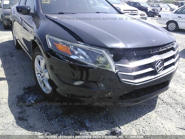 5J6TF2H55CL003674 - 2012 HONDA CROSSTOUR EXL შავი ფოტო 6