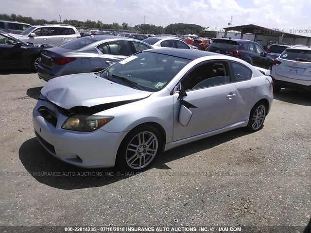 JTKDE177150057867 - 2005 TOYOTA SCION TC 银色 照片 2