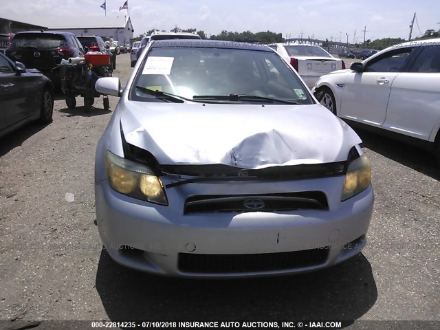 JTKDE177150057867 - 2005 TOYOTA SCION TC 银色 照片 6