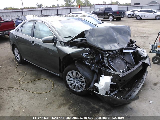 4T4BF1FK6DR327184 - 2013 TOYOTA CAMRY L/SE/LE/XLE 绿色 照片 1