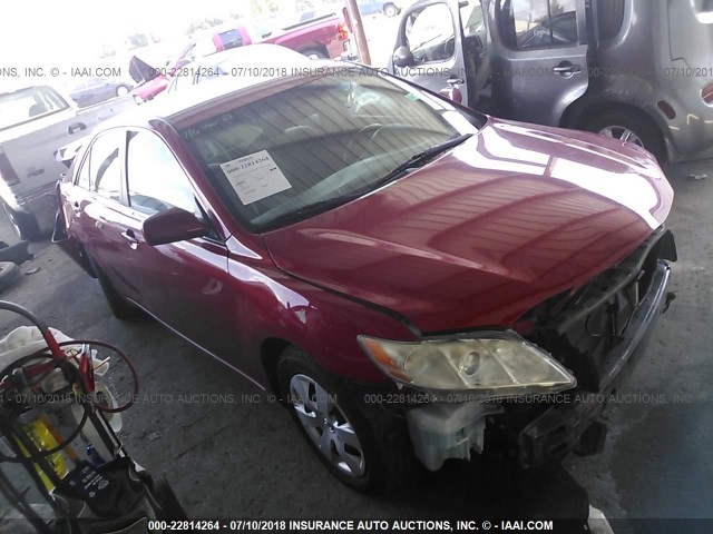 4T4BE46K89R075966 - 2009 TOYOTA CAMRY SE/LE/XLE RED photo 1