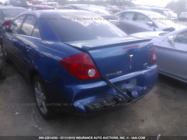 1G2ZG58N074161701 - 2007 PONTIAC G6 SE BLUE photo 6