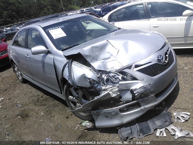 4T1BE46K27U547473 - 2007 TOYOTA CAMRY NEW GENERAT CE/LE/XLE/SE SILVER photo 1