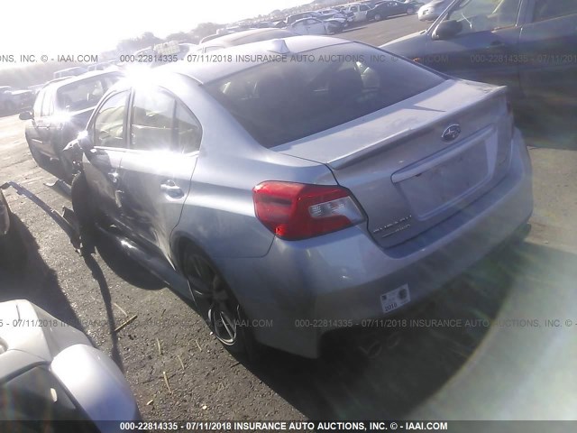 JF1VA1E67G9823557 - 2016 SUBARU WRX PREMIUM SILVER photo 3